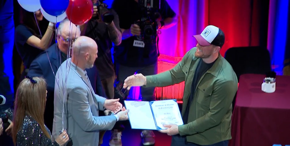 Houston Texans Legend J.J. Watt Named to Houston Sports Hall of