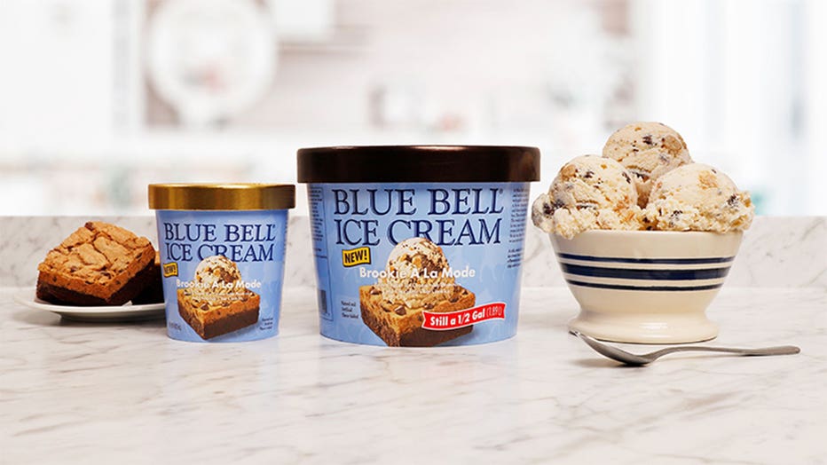 Blue Bell released a flavor called Brookie À La Mode on March 26, 2026. (Blue Bell)