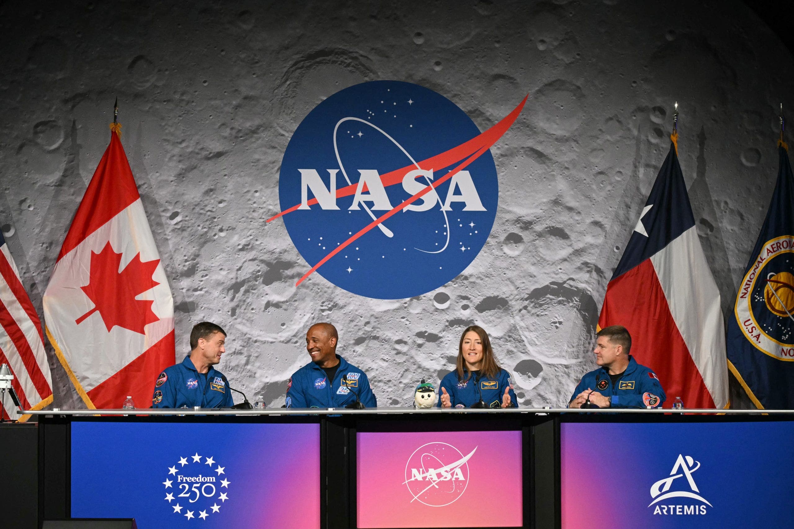 'Otherworldy': Artemis II astronauts describe mission at conference in Houston
