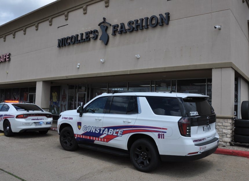 Harris County Constable Precinct 4 shut down illegal game room on Veterans Memorial Drive