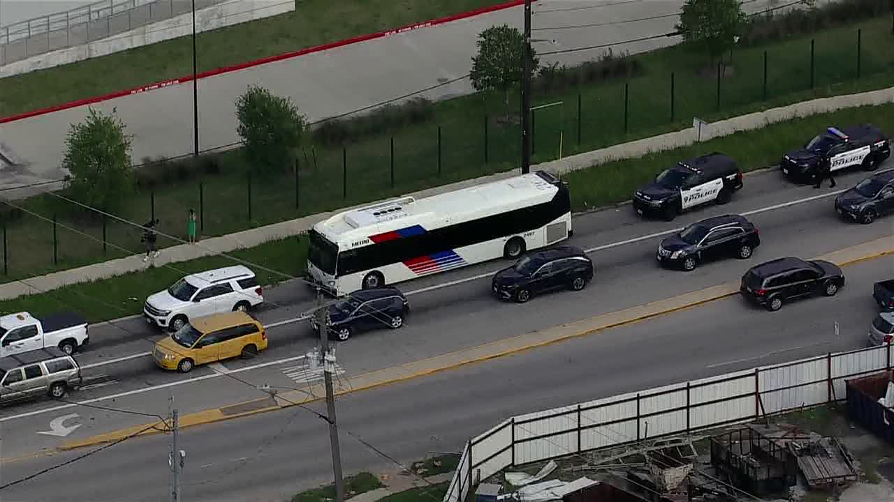 Houston METRO shooting: Woman shot in the leg on METRO bus, authorities on scene