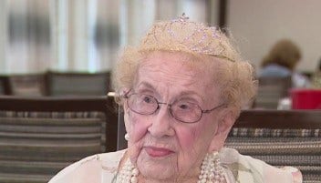 Four women ages 100 to 107 honored at centennial celebration at senior living community in Spring