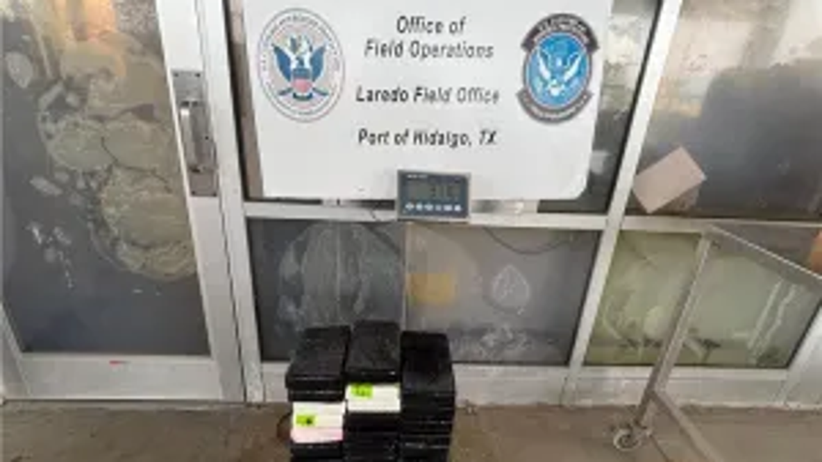 Federal agents seize more than $1.1M in cocaine at Texas border