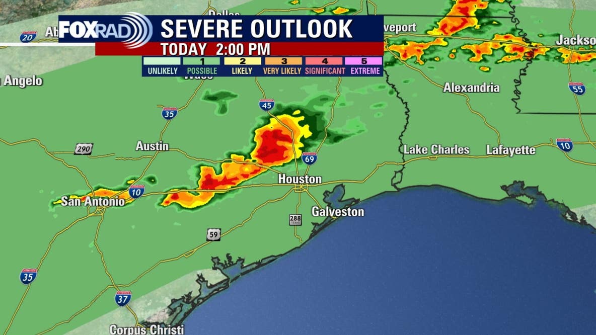 Houston weather: Steamy, humid Wednesday; possibility of evening storms