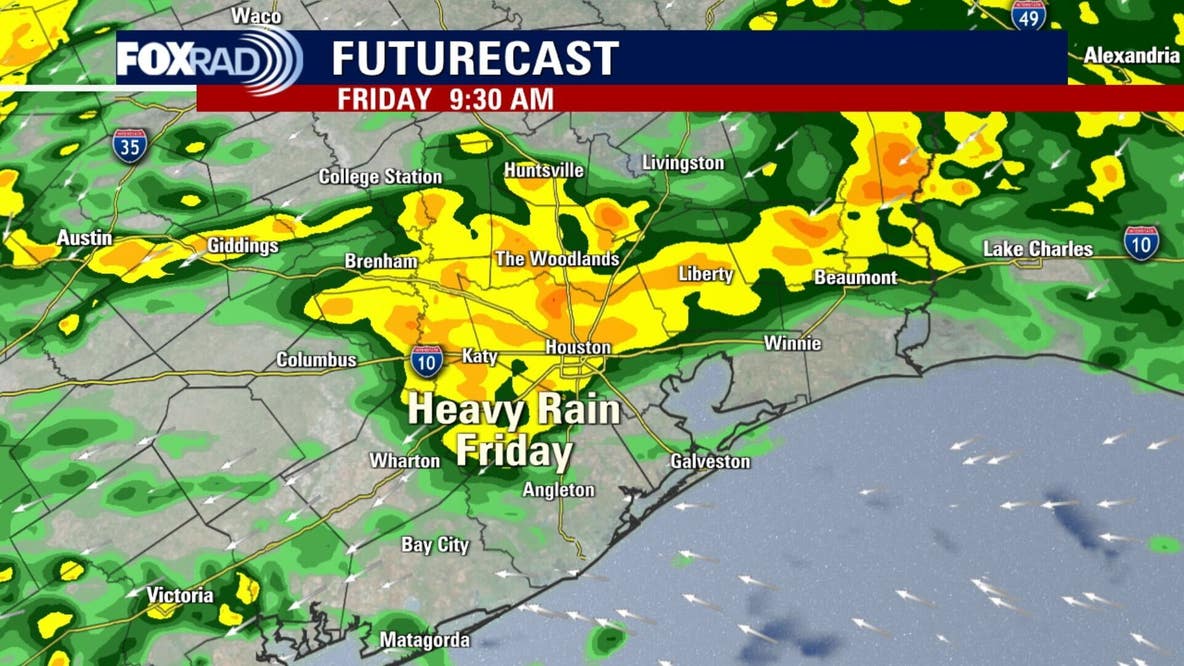 LIVE RADAR: Scattered rain for Thursday