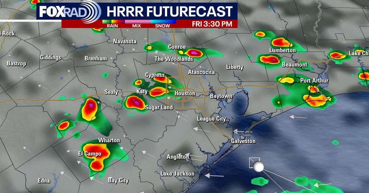 Houston weather: Scattered storms expected Friday, weekend rain chances ...