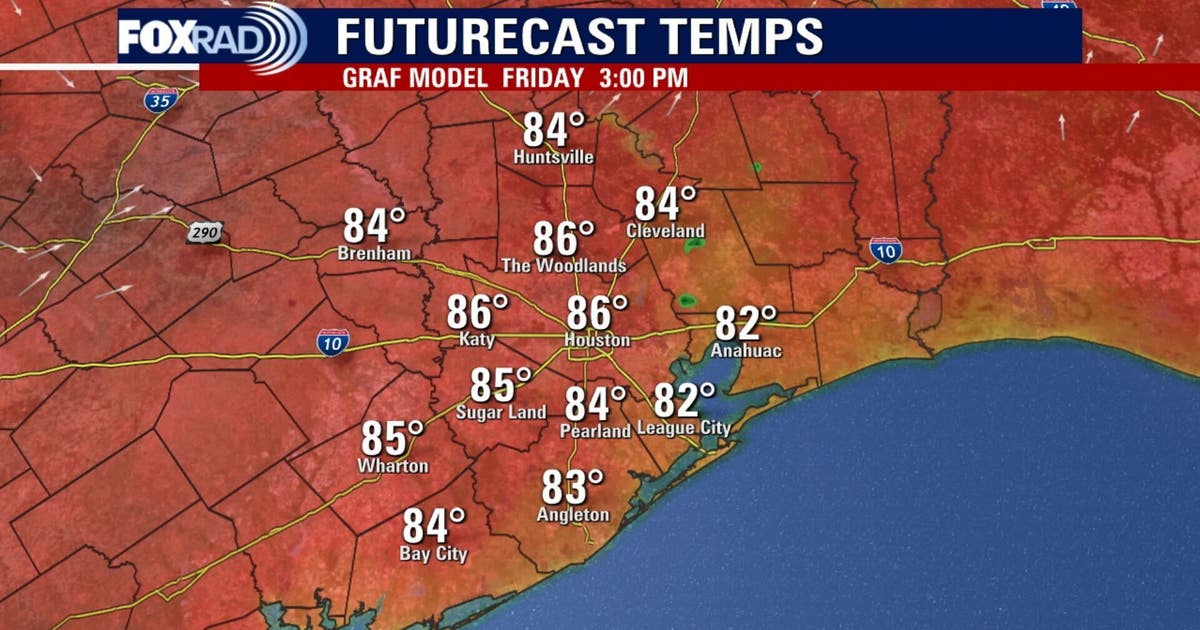 Weather In Houston Houston weather: Very warm Friday, isolated storm chances in the ...