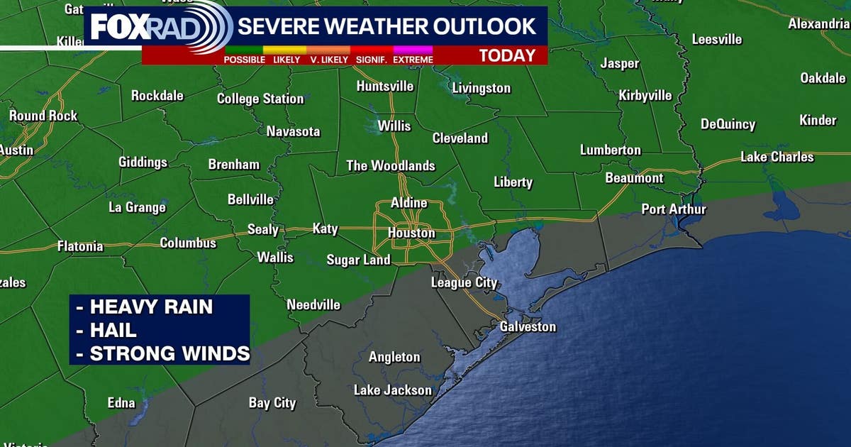 Houston weather: Storms expected Easter weekend