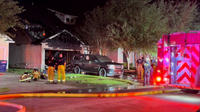 Texas City fire destroys two-story home, family pet killed