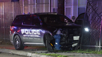 Bellaire PD vehicle crashes after chase ends near Third Ward area