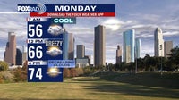 Houston weather: New week starts clear, cool after leftover showers