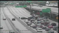 Houston traffic alert: 5-vehicle crash reported on I-45 Gulf Freeway, Scott