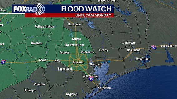 Houston weather: Isolated storm chances for Sunday