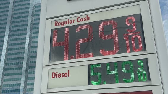 Houston diesel prices near records as global tensions hit the pump