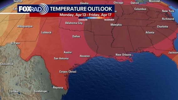 Houston weather: Pleasant, warm conditions for Tuesday; rain chances midweek