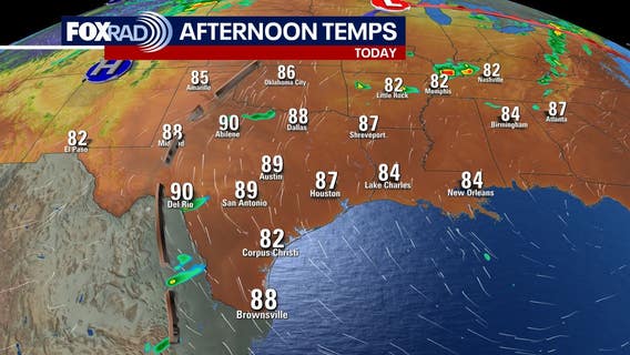 Houston weather: Thursday to be warm and breezy; weekend rain chances