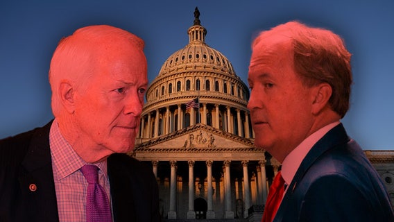 Cornyn has small lead over Paxton in new Senate runoff poll