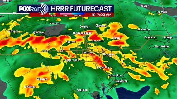 Houston weather: More scattered showers and storms possible, FOX 26 Storm Alert for Friday