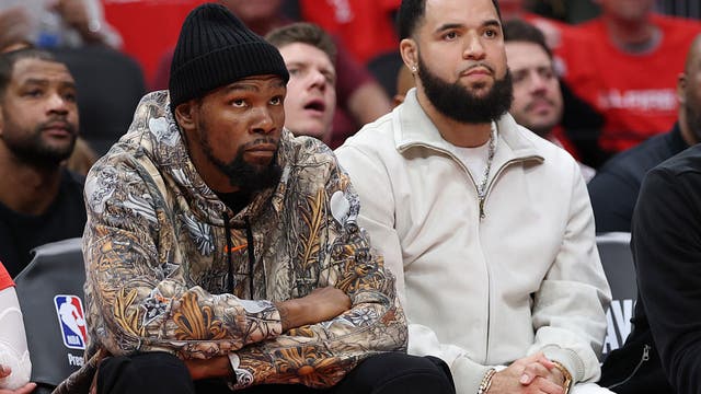 Houston Rockets forward Kevin Durant out for Game 5 against Los Angeles Lakers