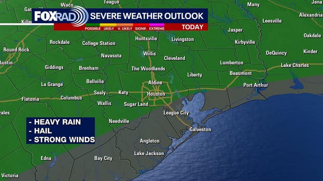 Houston weather: Storms expected Easter weekend
