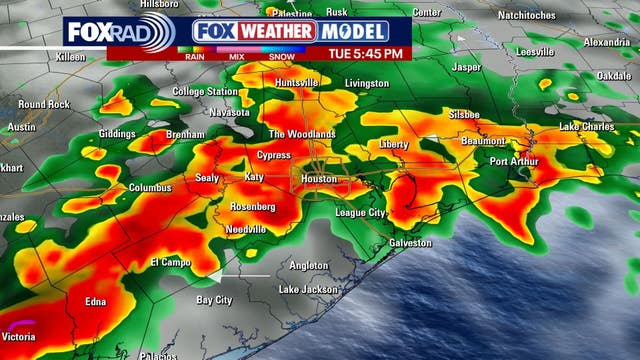 Houston weather: Rain tapers off as cool front brings chill