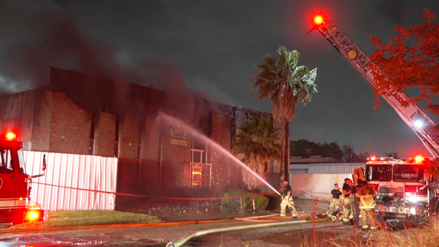 Computer recycling facility catches fire in southeast Houston