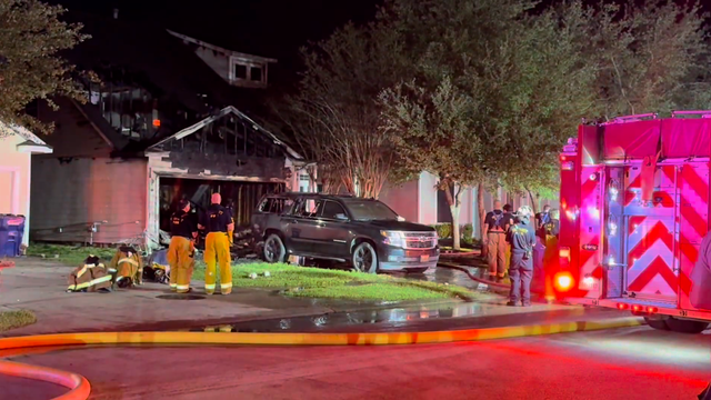 Texas City fire destroys two-story home, family pet killed