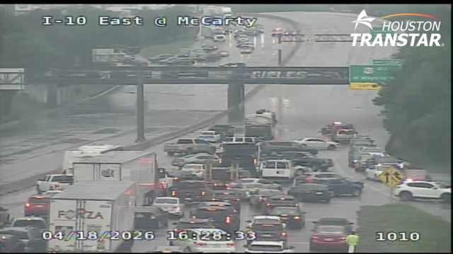 High water slows down East Freeway traffic