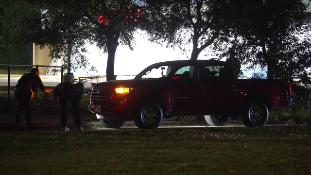 Pedestrian hit and killed while sitting on curb, Houston police says