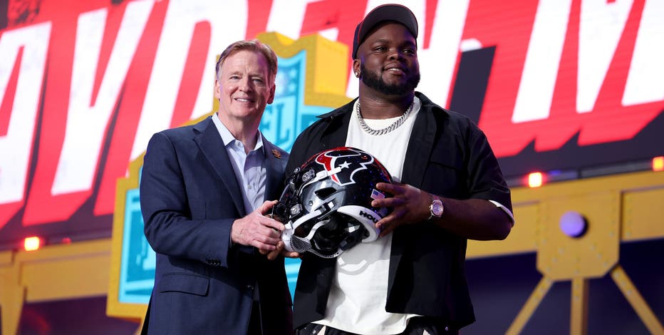 2026 NFL Draft Round 2: Houston Texans pick OSU's McDonald, Michigan's Klein