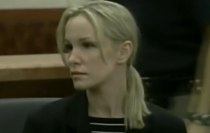 Woman found guilty of stabbing her husband 193 times in 2003 charged following hit-and-run crash