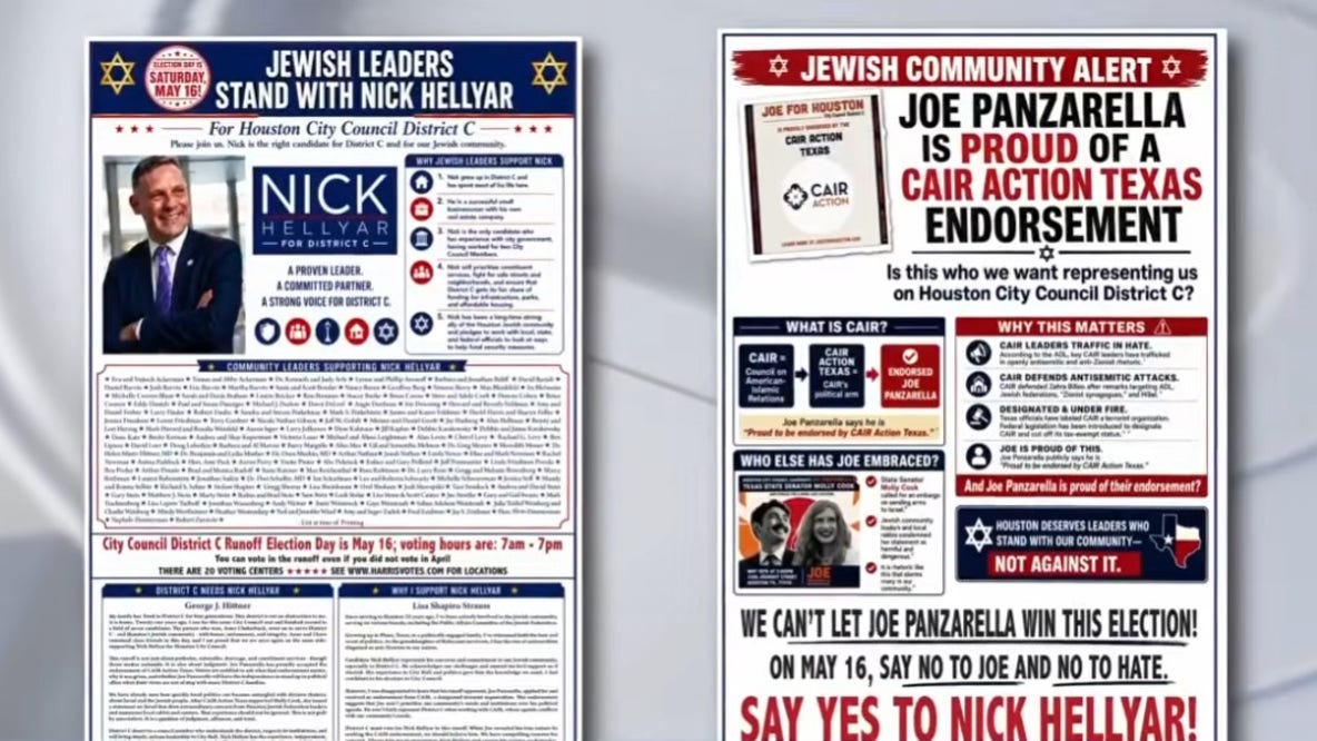 Houston Jewish leaders issue protest against council candidate backed by CAIR