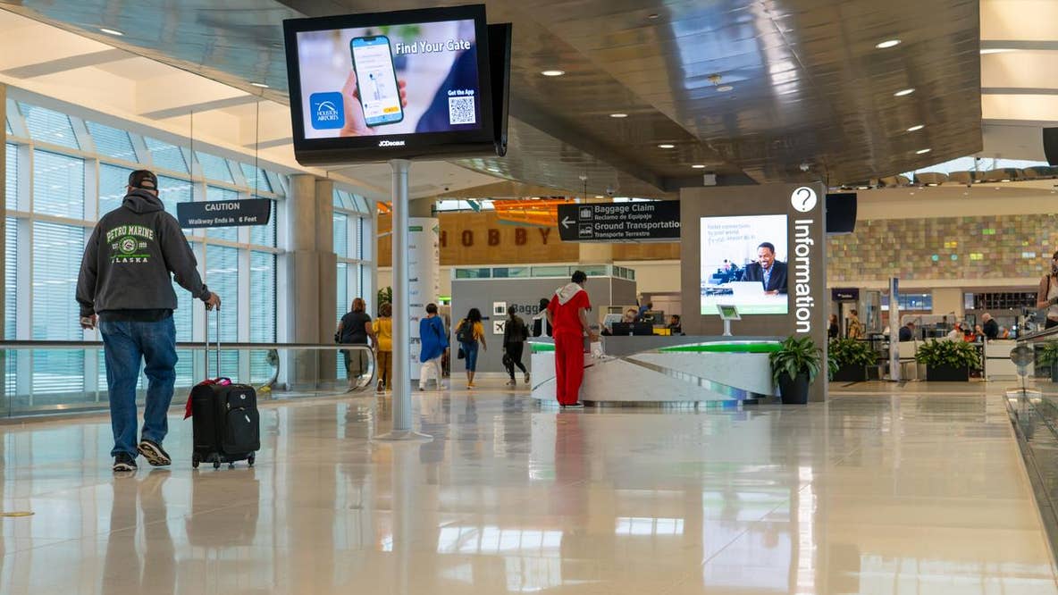 Bush Airport ground delays: Check flight status