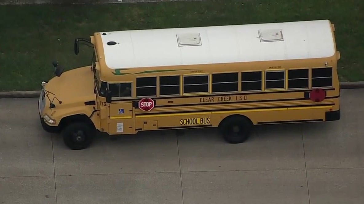 School bus crash in Friendswood on FM 2351