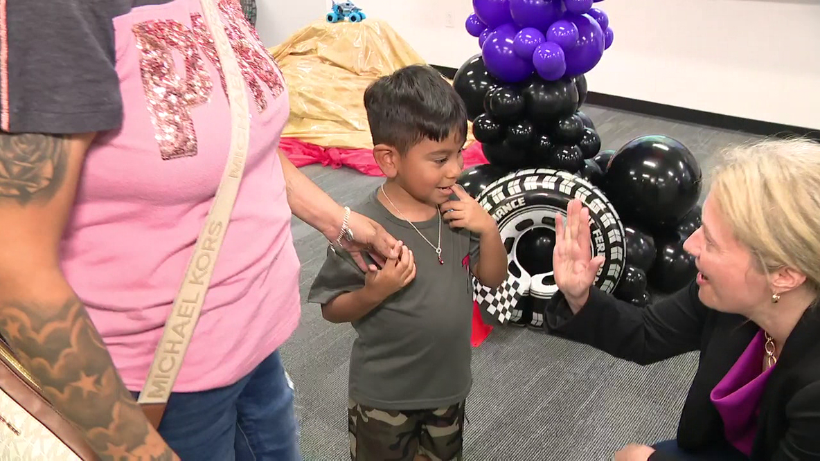 Make-A-Wish surprises Houston 4-year-old battling blood disorder with VIP Monster Jam trip