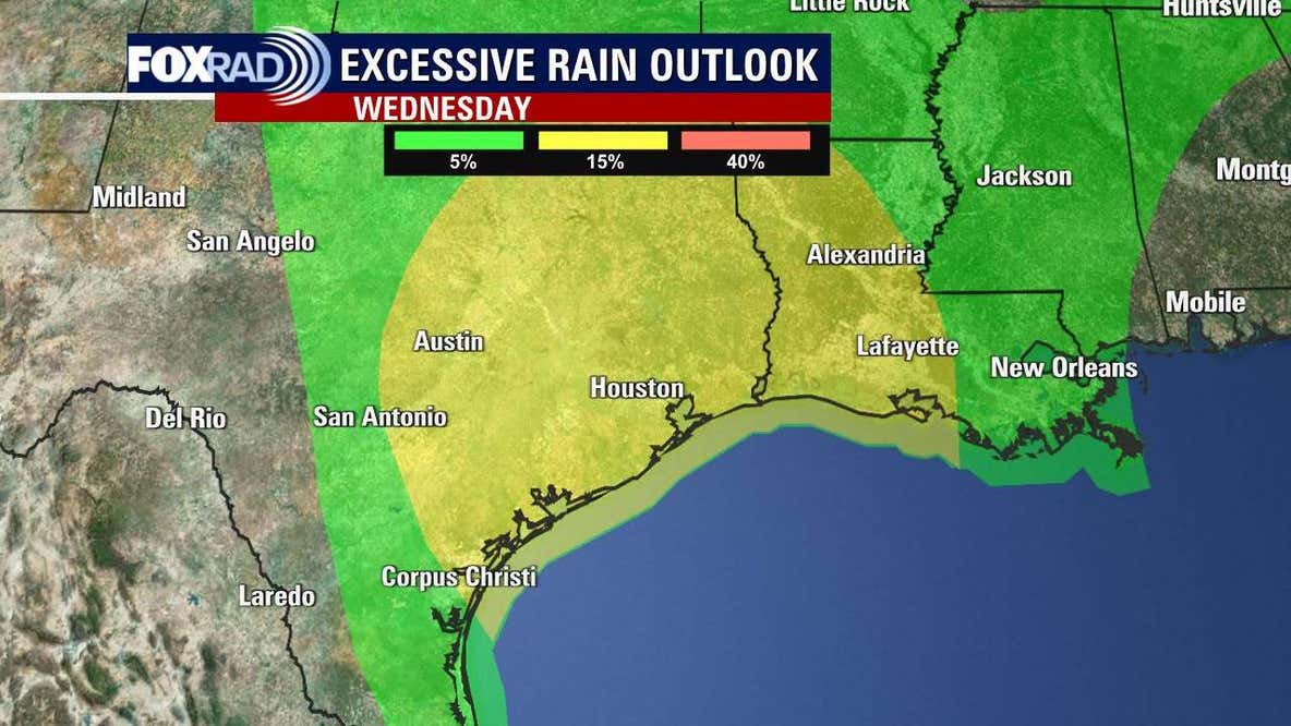 Houston weather forecast: Storms return Wednesday
