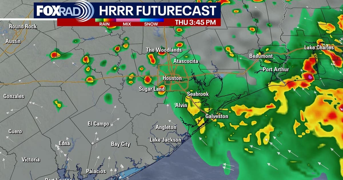 Houston weather: Flood watch issued for Thursday until Monday, rounds of rain