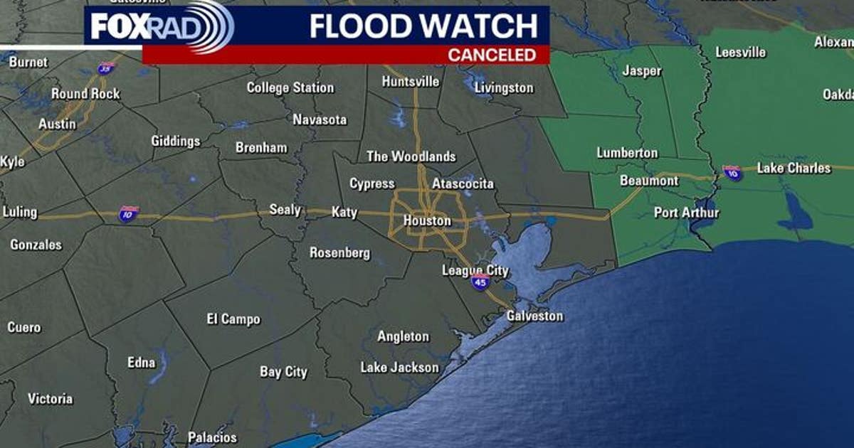 Houston weather: Memorial Weekend Flood Watch ends early