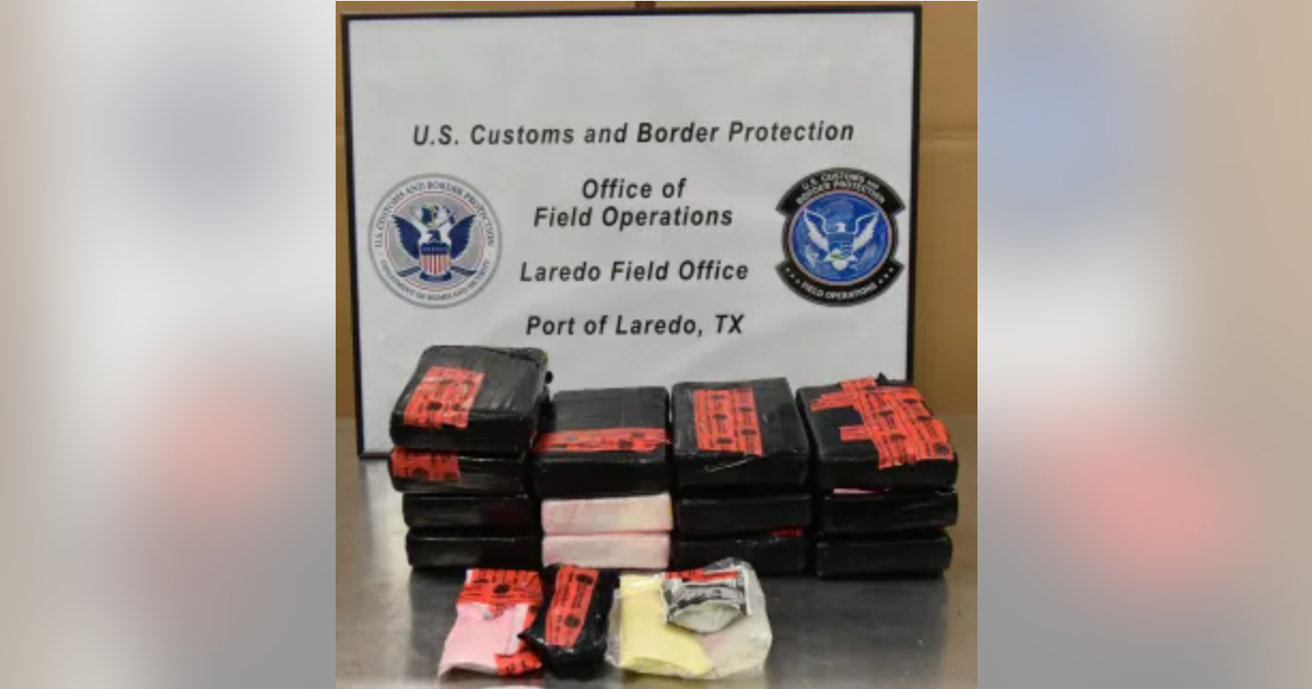 75-year-old man arrested with $455K of cocaine and ketamine at Texas border