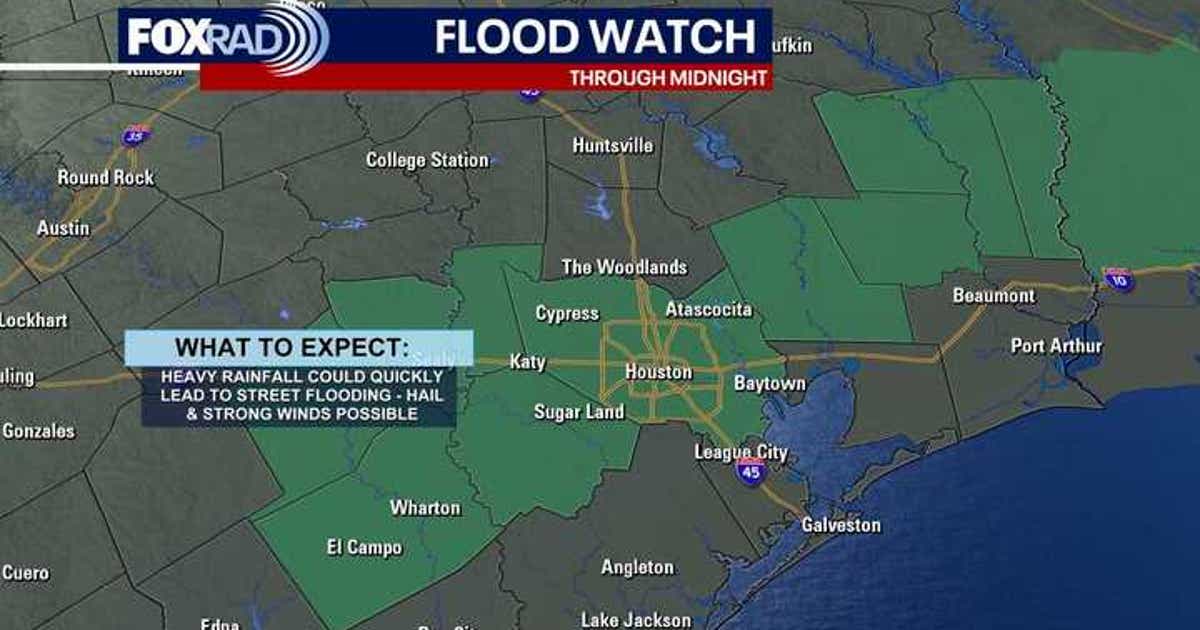 Houston weather radar: Flood Watch continues through Friday | FOX 26 ...