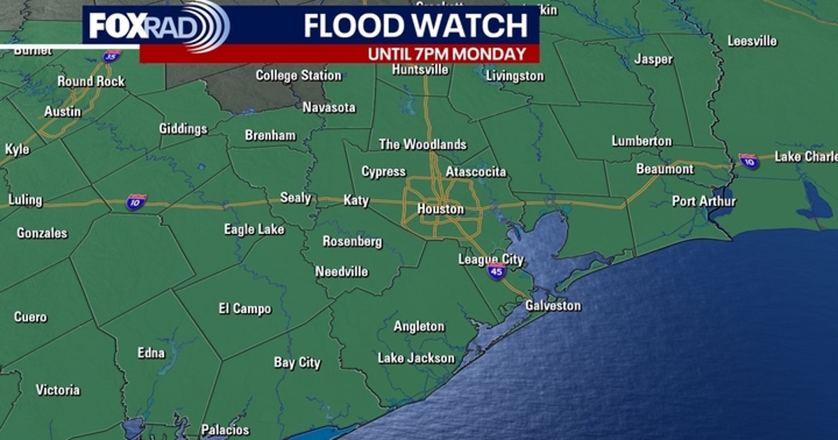 Houston weather: Memorial Weekend Flood Watch expands