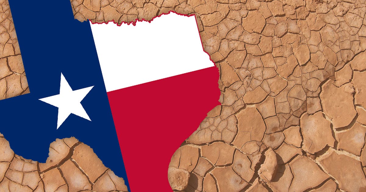 Texas drought numbers improve with even more rain on the way