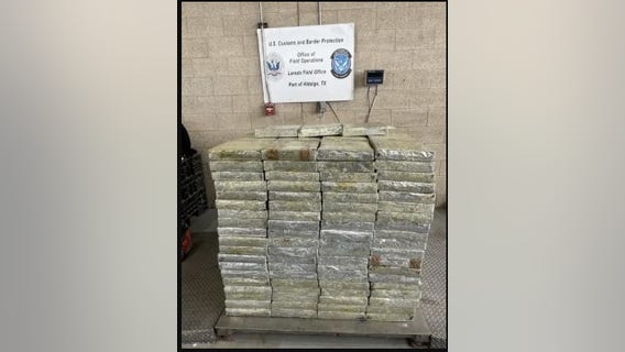 $14.7M in meth hidden in lettuce shipment seized at Texas border