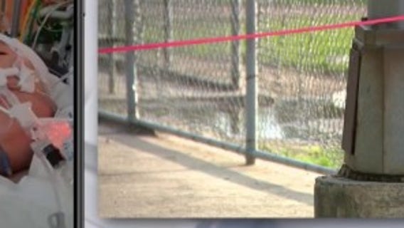 14-year-old boy hospitalized after being shocked by light pole at SE Houston park