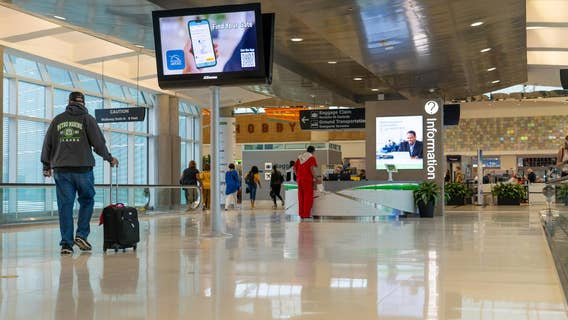 Ground delay at Bush Airport lifted after runway construction