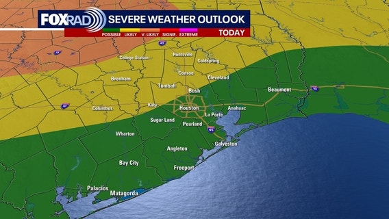 Houston weather: Overnight Storm Alert, dry week ahead