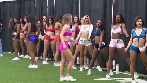 Houston Texans 2026 Cheerleader tryouts heat up with high energy