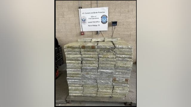 $14.7M in meth hidden in lettuce shipment seized at Texas border