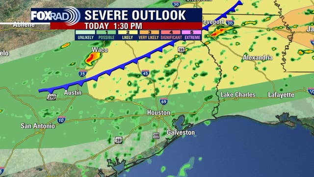 Houston weather: Steamy Wednesday with chance of scattered storms