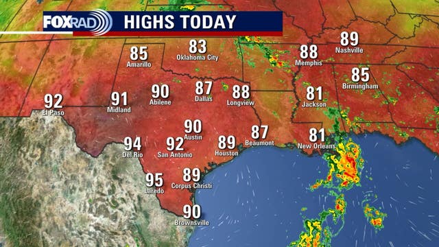 Houston weather: Sunny Thursday in the 80s, rain chances next week
